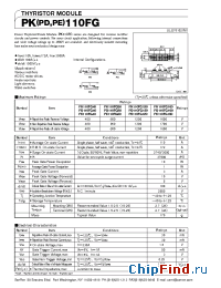 Datasheet PK110FG160 производства SanRex